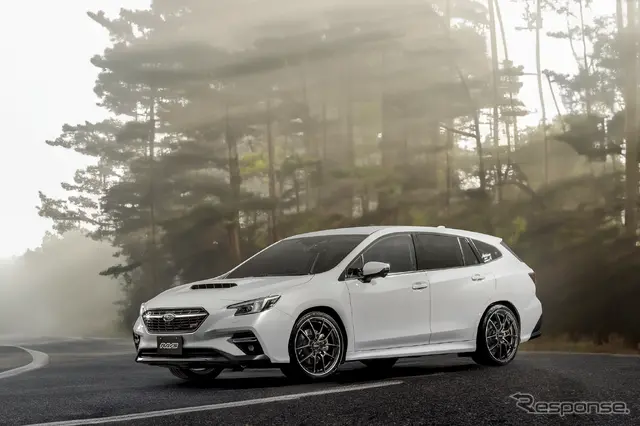 レイズ VOLK RACING G025 SZ EDITION × SUBARU レヴォーグ
