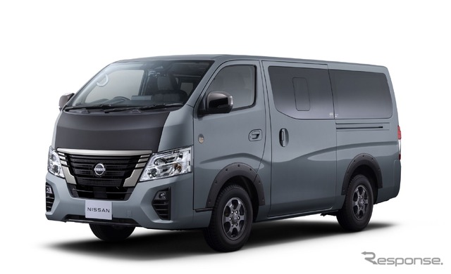 日産キャラバンの「SOTOASOBIパッケージ」装着車