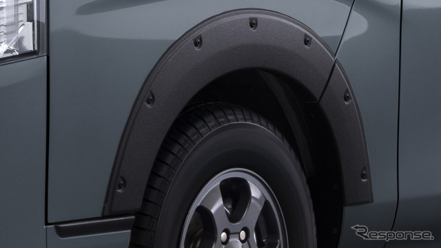 日産キャラバンの「SOTOASOBIパッケージ」装着車