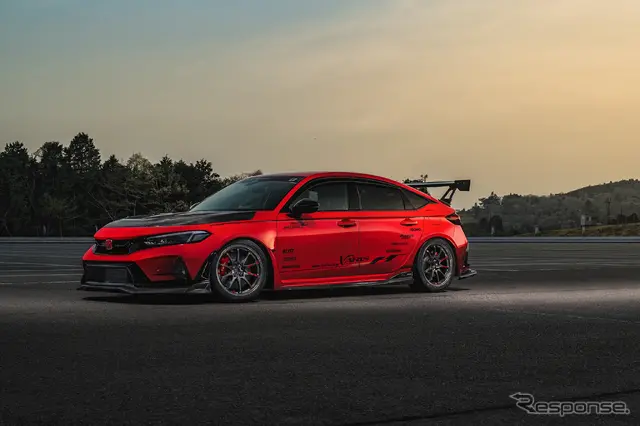 レイズ VOLK RACING CE28N-plus SL × Honda シビック TYPE R