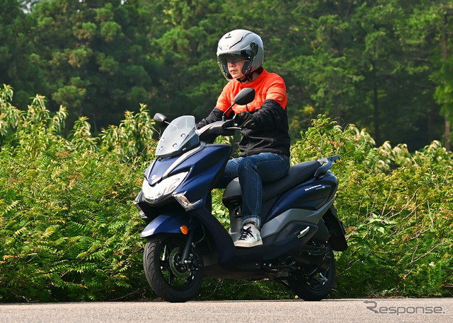 スズキ バーグマンストリート125EX