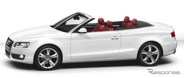 【アウディ A5カブリオレ 日本発表】25日に発売---2010年度燃費基準を達成