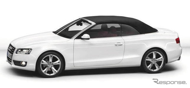 【アウディ A5カブリオレ 日本発表】25日に発売---2010年度燃費基準を達成