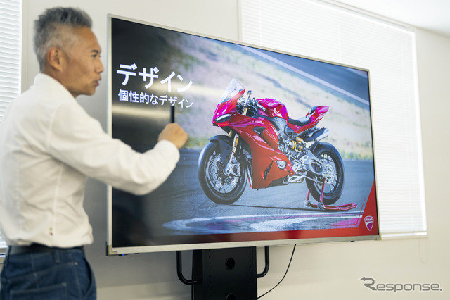 ドゥカティ 新型V2エンジン