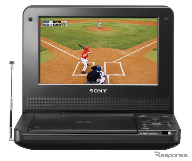 ソニー、7V型液晶ポータブルDVDプレーヤーを発売