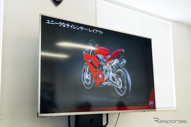 ドゥカティ 新型V2エンジン