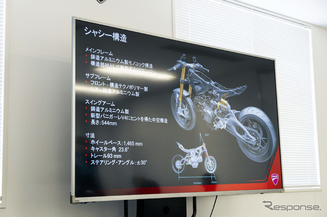 ドゥカティ 新型V2エンジン