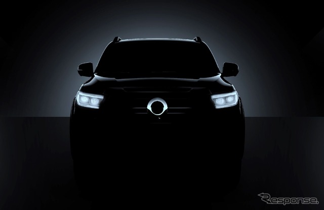 長城汽車の新型ピックアップトラックのティザー