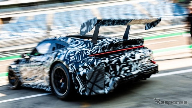 ポルシェ『911カップ』新型のプロトタイプ