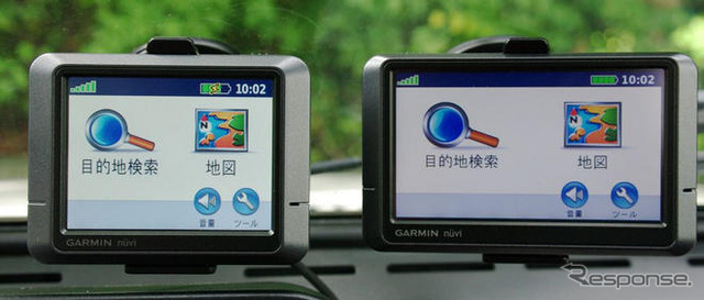 【GARMIN nuvi205Wレポ】姉妹機 nuvi205 との関係は?