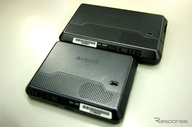 【GARMIN nuvi205Wレポ】姉妹機 nuvi205 との関係は?