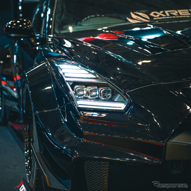 アルファレックスの『R35 GT-R』専用LEDヘッドライト・テールライト