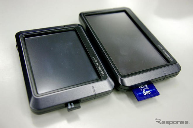 【GARMIN nuvi205Wレポ】姉妹機 nuvi205 との関係は?