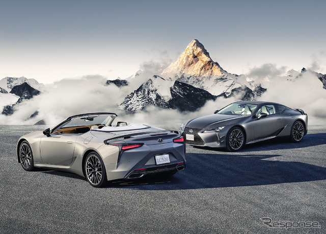 レクサス LC500とLC500コンバーチブルの特別仕様車「PINNACLE」