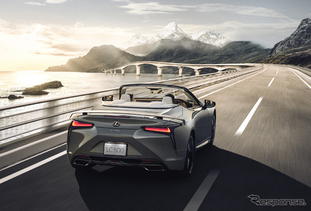 レクサス LC500コンバーチブルの特別仕様車「PINNACLE」