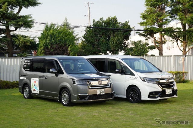 ホンダ『ステップワゴンSPADA』と『ステップワゴンModulo X』