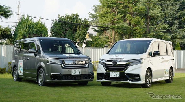 ホンダ『ステップワゴンSPADA』と『ステップワゴンModulo X』