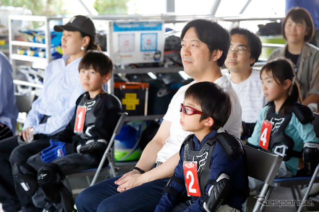 ヤマハ発動機の親子バイク教室