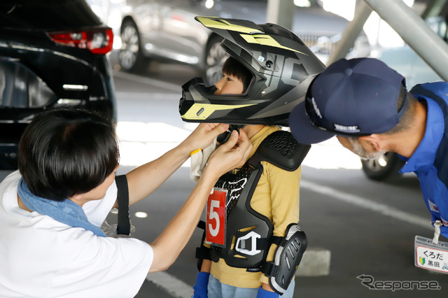 ヤマハ発動機の親子バイク教室