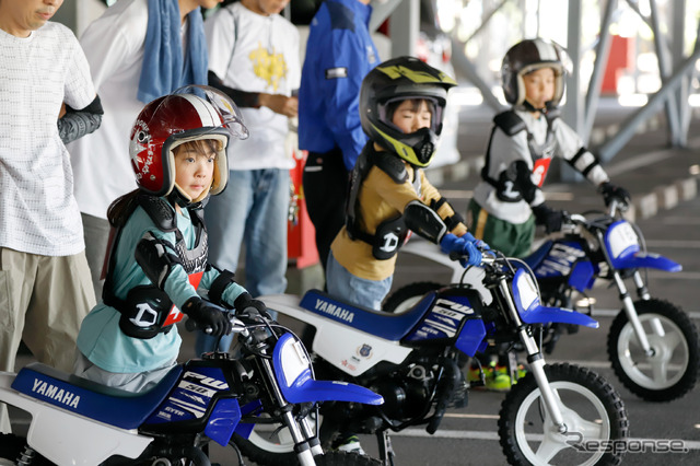 ヤマハ発動機の親子バイク教室