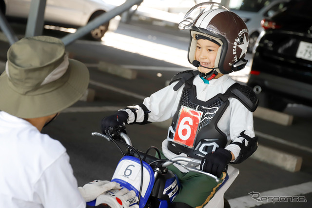 ヤマハ発動機の親子バイク教室