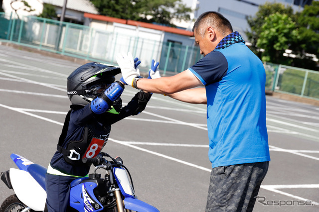 ヤマハ発動機の親子バイク教室