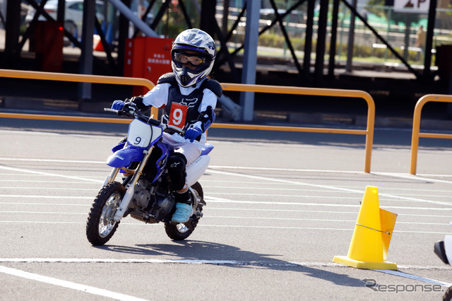 ヤマハ発動機の親子バイク教室