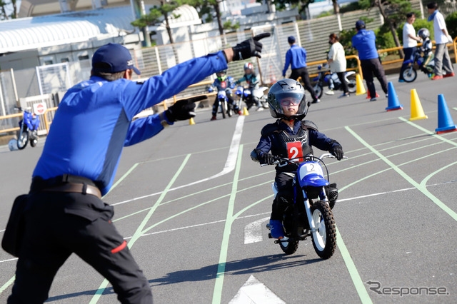 ヤマハ発動機の親子バイク教室