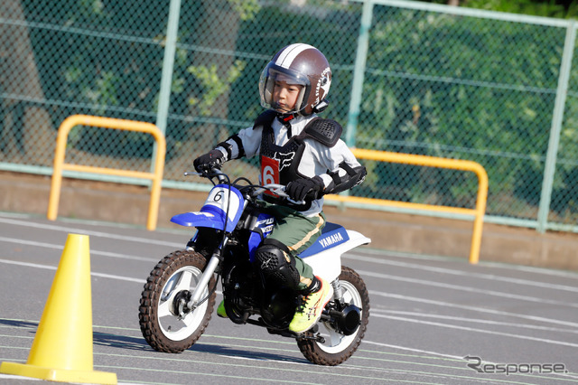 ヤマハ発動機の親子バイク教室