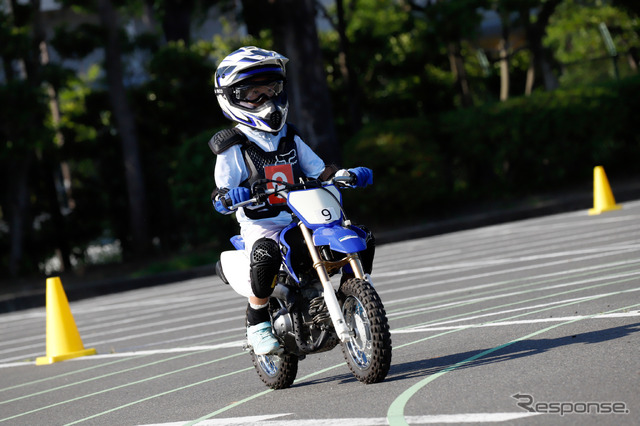 ヤマハ発動機の親子バイク教室