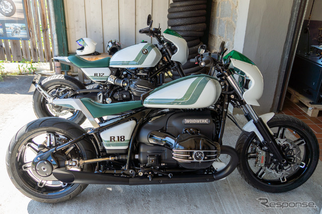 BMW『R12』と『R18』のカスタムバイク「スピード・シスターズ」