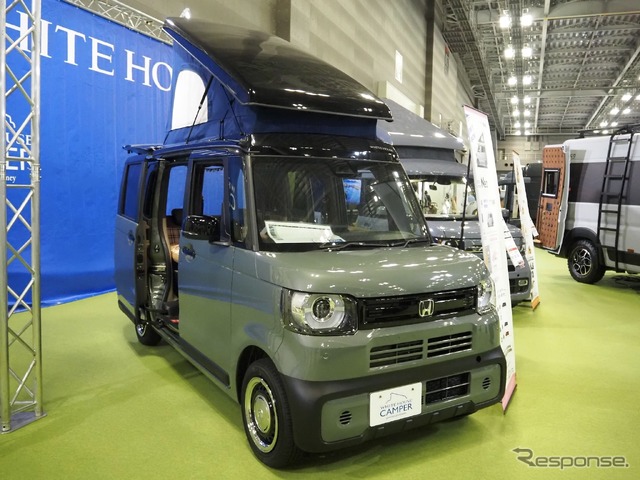 ホワイトハウス:N-BOXキャンパーNEO(東京キャンピングカーショー2025)