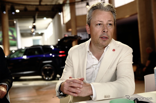 シトロエンのチーフデザイナー、ピエール・ルクレルク氏