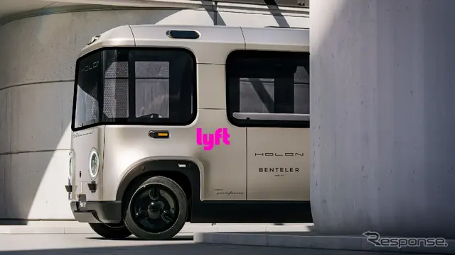 米配車サービス「リフト」の自動運転シャトル