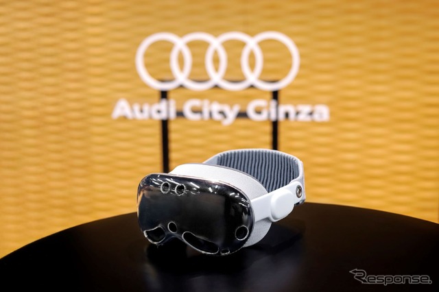Audi City 銀座でアウディの新型電動SUV『Q6 e-tron』の3Dバーチャル展示開始
