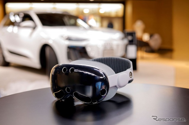 Audi City 銀座でアウディの新型電動SUV『Q6 e-tron』の3Dバーチャル展示開始