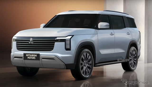 三菱 パジェロ 新型の予想CG