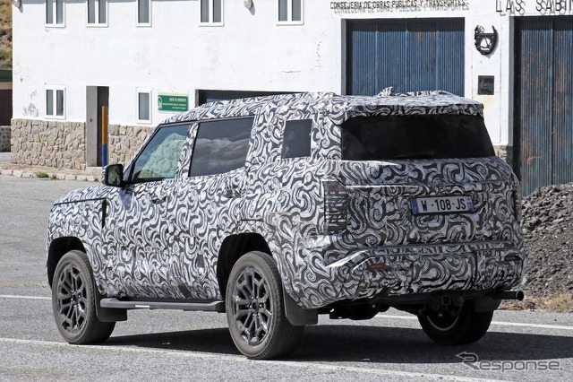 三菱 パジェロ 新型のプロトタイプ