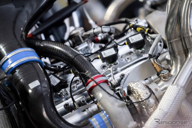 ジェネシスの新型ハイパーカー『GMR-001』のV8ツインターボエンジン