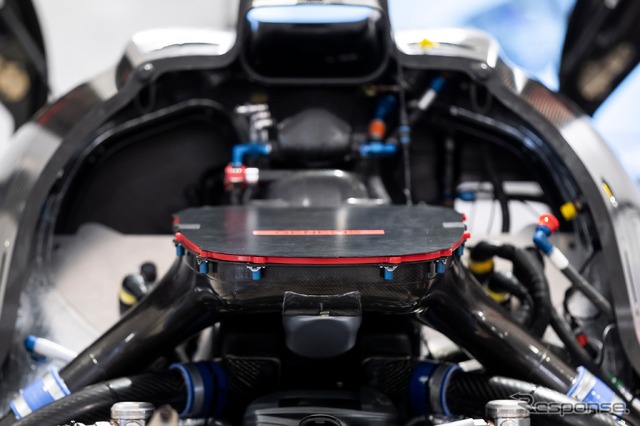 ジェネシスの新型ハイパーカー『GMR-001』のV8ツインターボエンジン