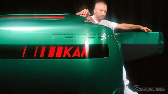 アルチュール・カー氏とポルシェ968L'Art