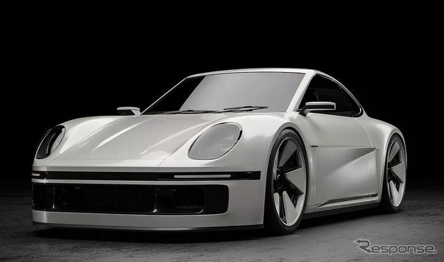 ポルシェ911 再解釈モデルのCG