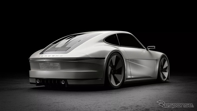 ポルシェ911 再解釈モデルのCG