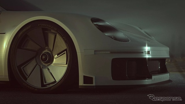 ポルシェ911 再解釈モデルのCG