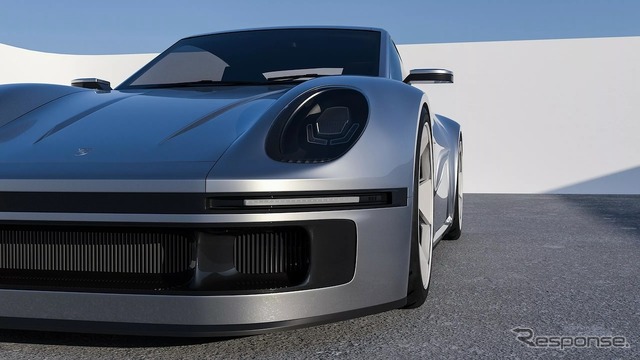 ポルシェ911 再解釈モデルのCG