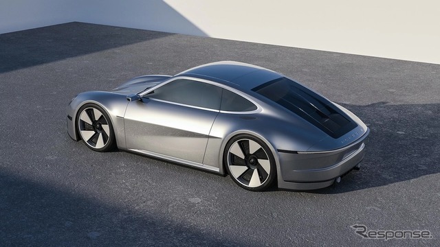 ポルシェ911 再解釈モデルのCG