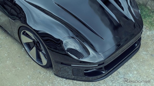 ポルシェ911 再解釈モデルのCG