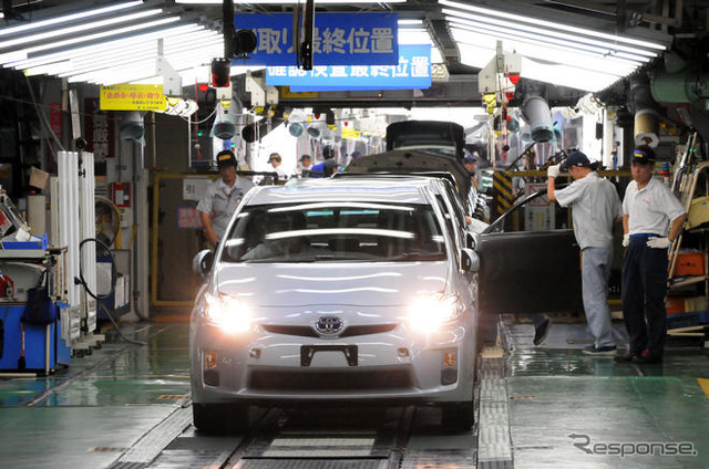 トヨタ、国内シェア過去最高…7月実績