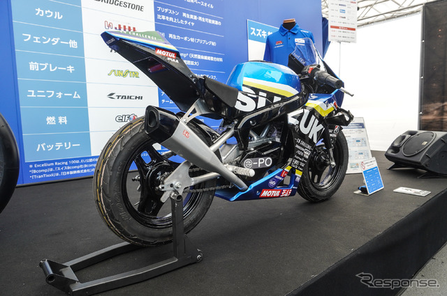 「ミニGSX-R」なスズキの「CNチャレンジミニ」(鈴鹿8耐2025)
