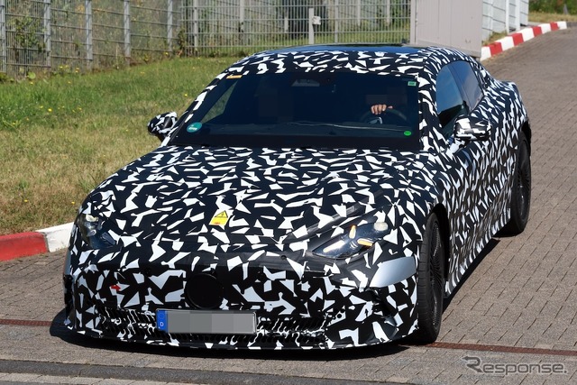 メルセデスAMG GT 4ドアクーペEV 新型プロトタイプ